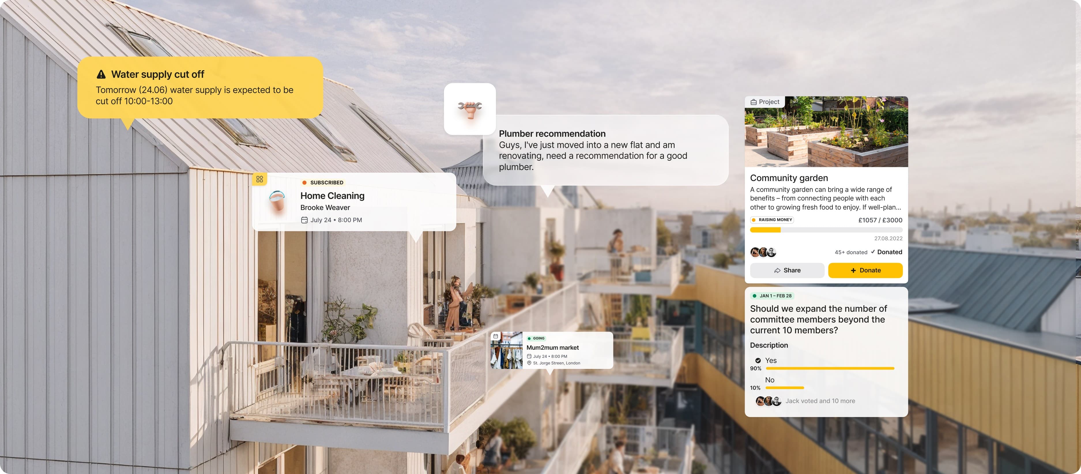Building a digital platform to connect neighbors and empower local communities