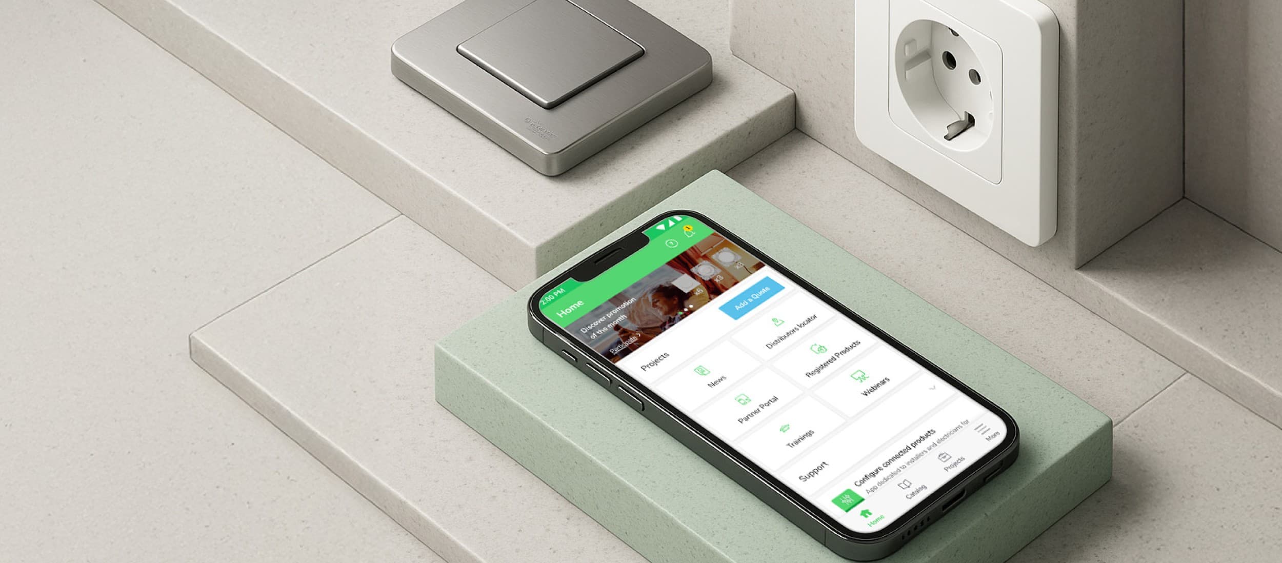 Turning a product catalog into an electrician's project tool